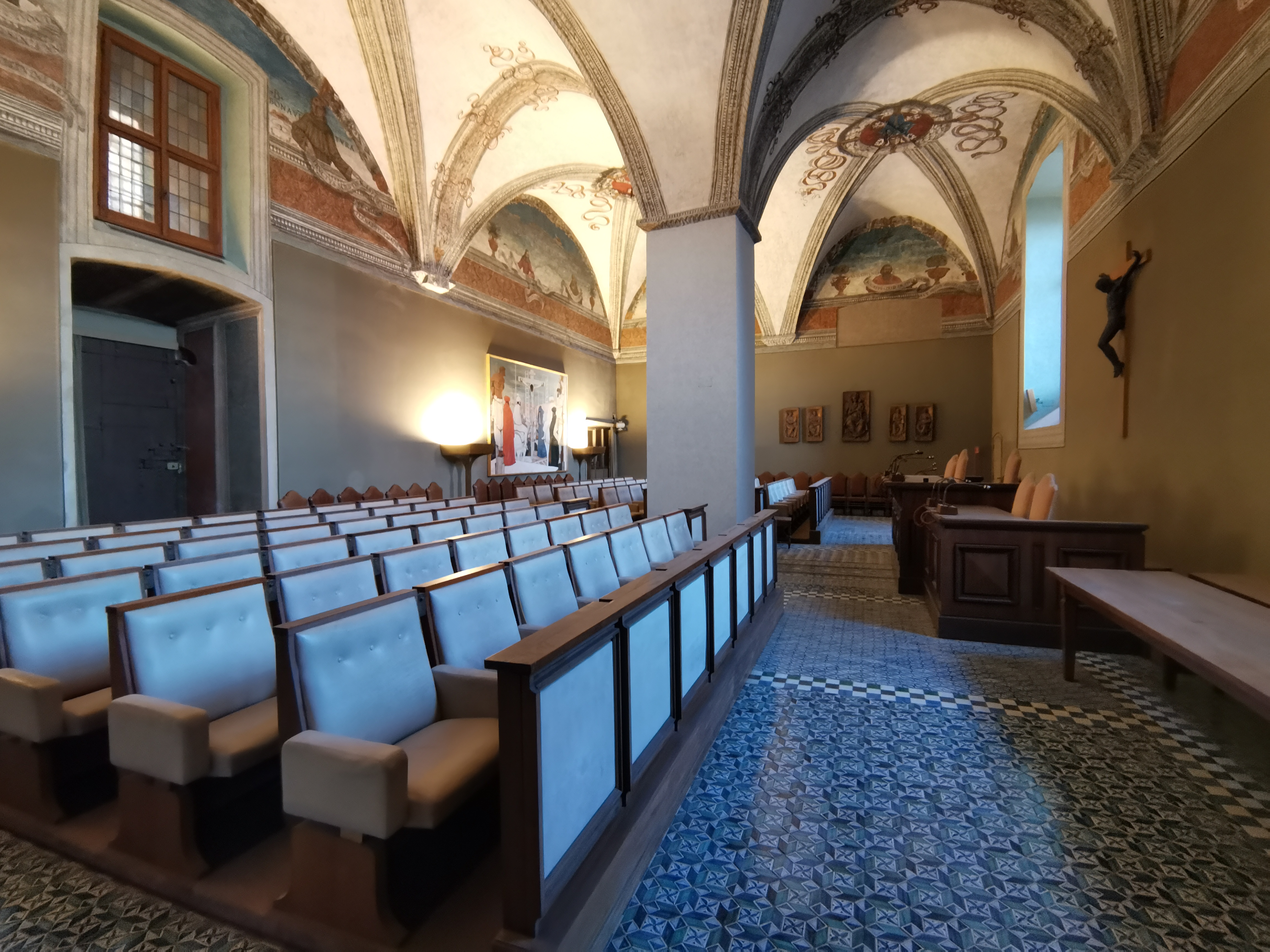 Vaticano Palazzo apostolico Sala Sinodo