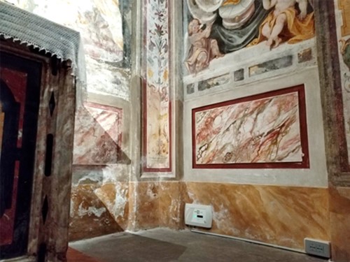 deumidificazione muri pietra chiesa